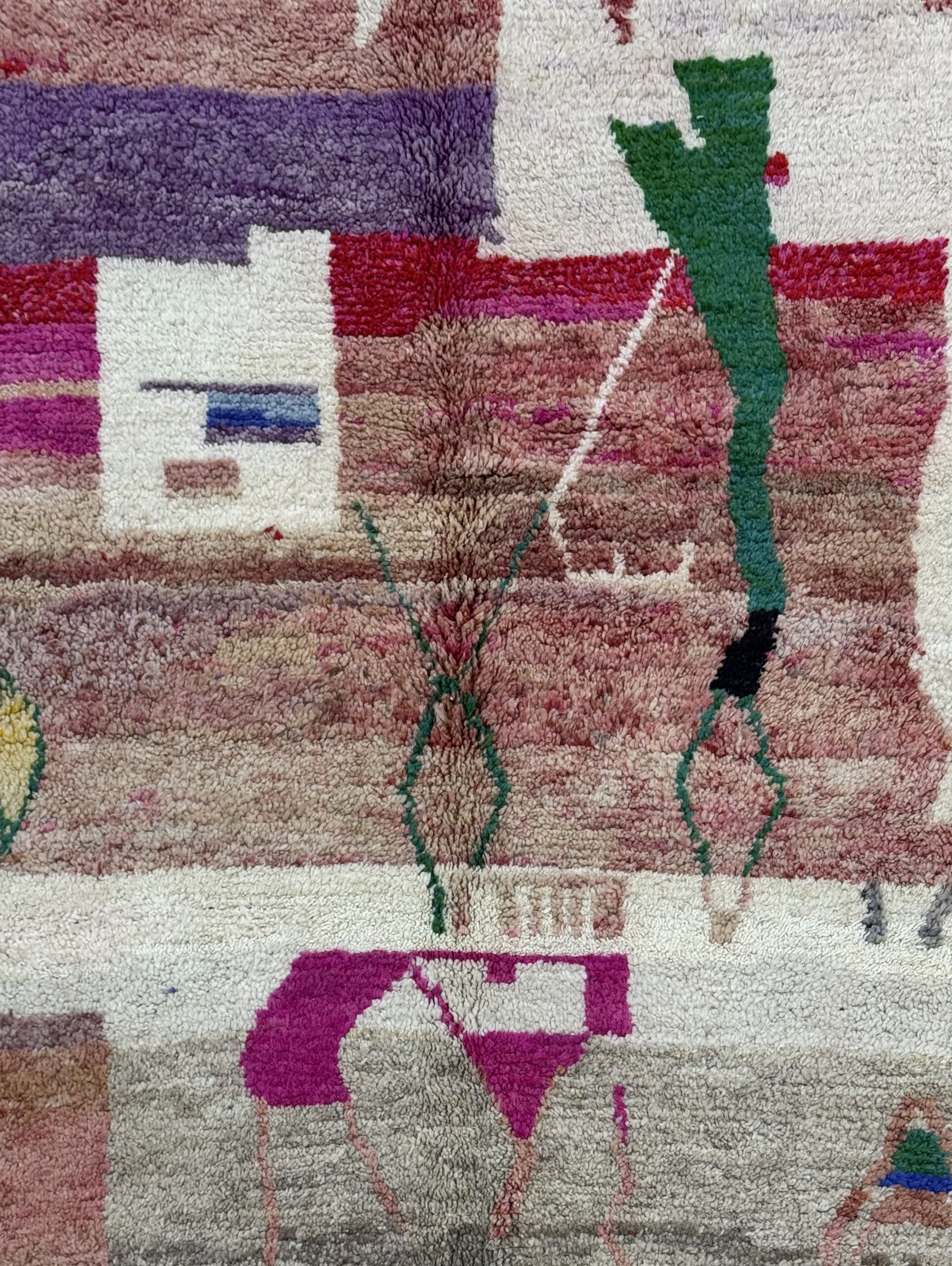 Boujaad rug - BJR0004 - Image 5