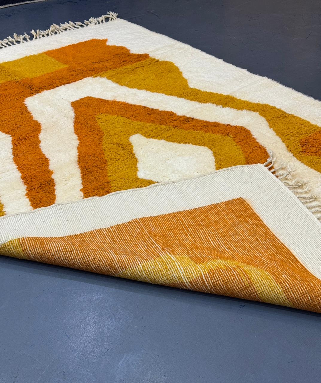 Beni Ourain rug - BOR0015 - Image 4