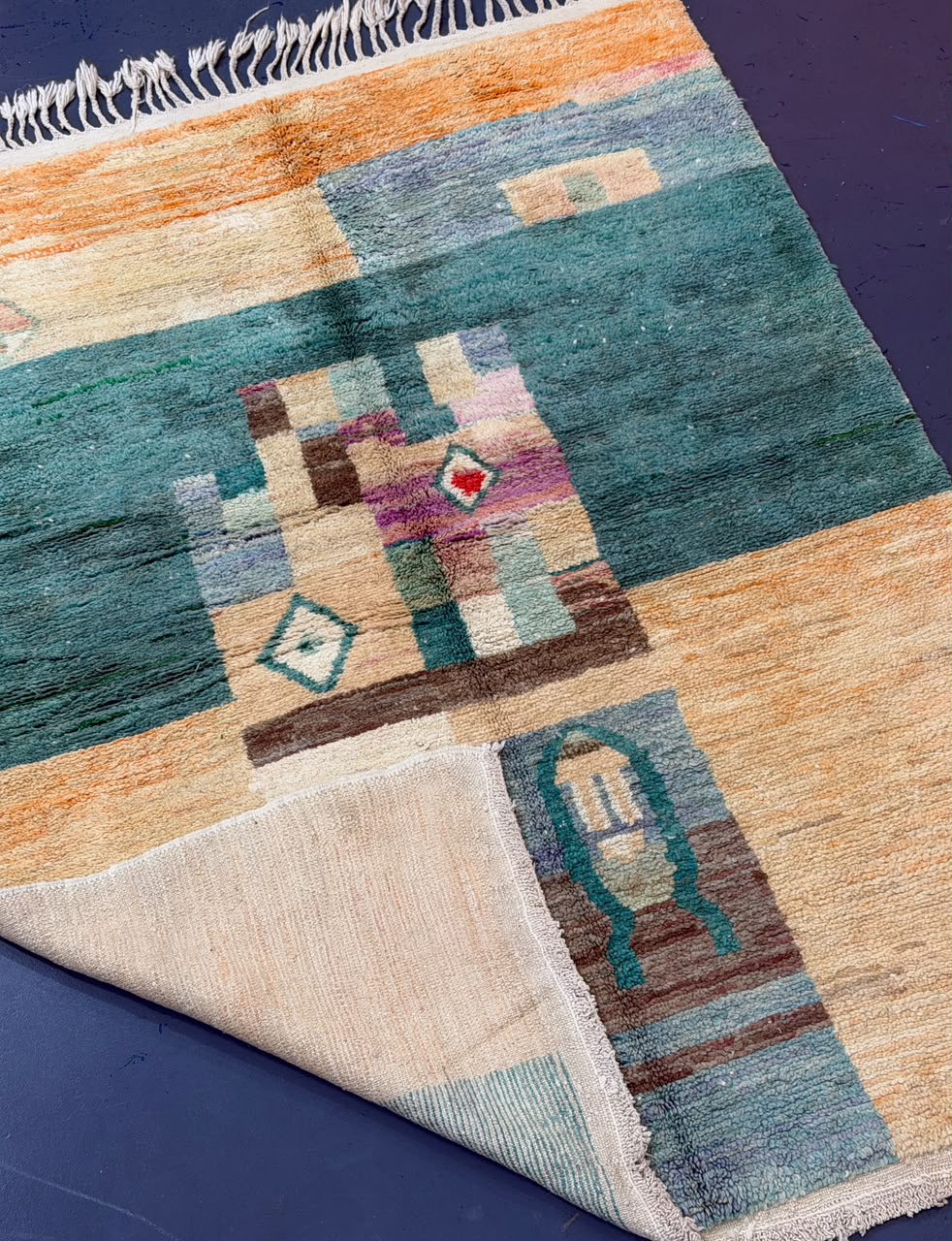 Boujaad rug - BJR0021 - Image 4