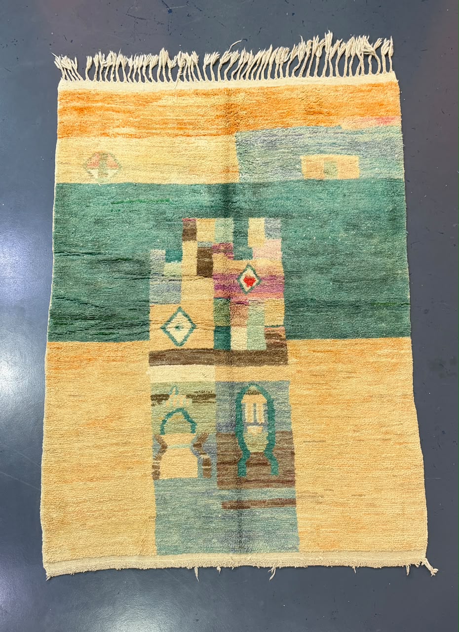 Boujaad rug - BJR0021 - Image 2